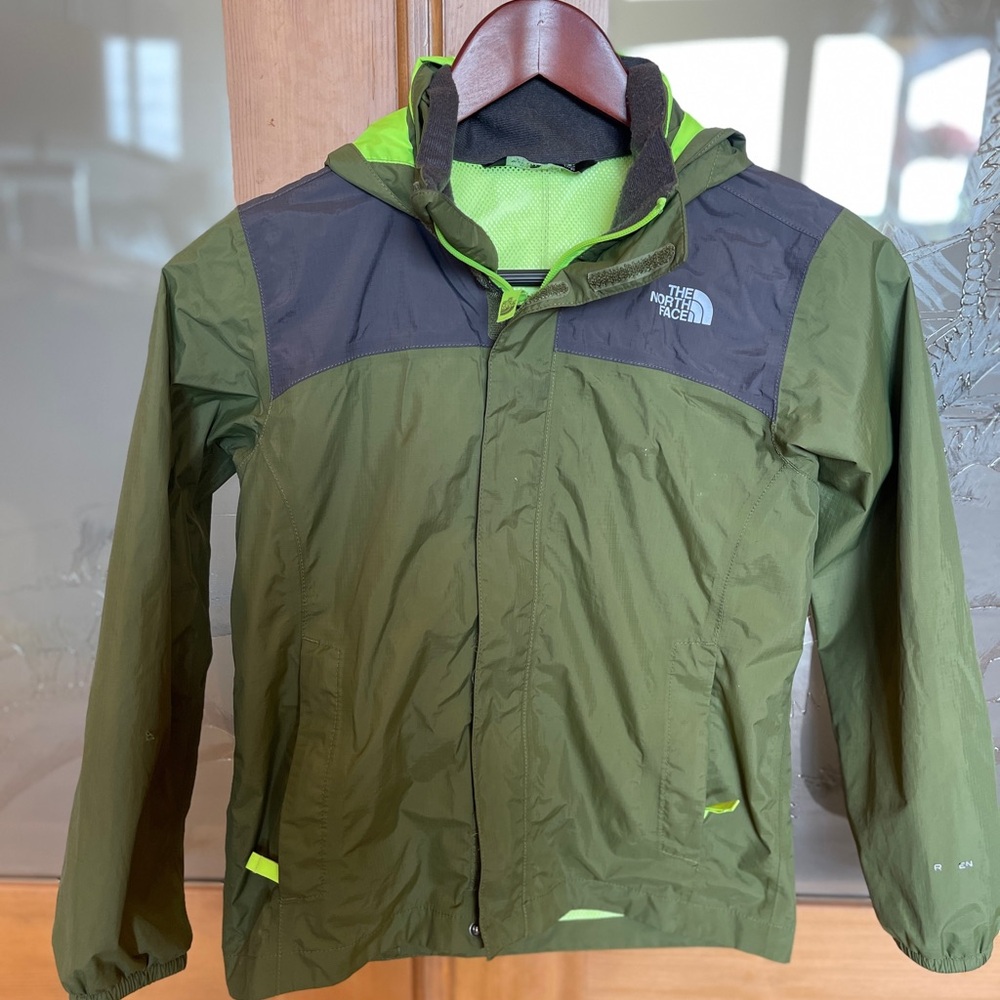 The North Face Green Rain Jacket